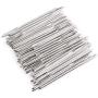 Z-COLOR 50pcs Big Eye Needles Blunt White 7cm Long Large Hole NOT Sharp Sewing Kniting Embroidery Tool Hand DIY Needlework Plus