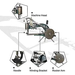 Bobbin Carriage Part Suit for YUEWO Leather Hand Shoe Repair Machine Small Heavy Duty Cobbler Sewing Machine Replacements Spare Parts