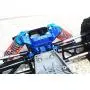 GPM Traxxas Rustler 4X4 VXL (67076-4) Upgrade Parts Aluminum Front Shock Tower - 1Pc Set Blue