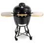 Dracarys Charcoal Kamado Cast Aluminum Top Vent Chimney for Vision Grills Classic B Series 18 Inch Pit Boss 71220, 71240