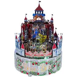 Microworld Beauty and The Beast 3D Metal Puzzle Jigsaw DIY Laser Cut Model Building Kit Music Box