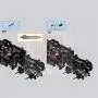Parts Compatible with Lego Technic 32Pcs DIY Pneumatic Kit with Air Pump Push Rod Switch Piston Air Pipe for Technic Car - Random Color of air Pipe