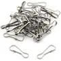 304 Stainless Steel Spring Hooks,FDXGYH 100pcs 32mm/1.2inch Metal Spring Lanyard Hook for Purse Zipper Pull/DIY Jewelry Basics Lanyard/ID Card Key Chain Clip Parts/Photographic Cloth ect 304 Stainless Steel Spring Hooks,FDXGYH 100pcs 32mm/1.2inch Metal Spring Lanyard Hook for Purse Zipper Pull/DIY Jewelry Basics Lanyard/ID Card Key Chain Clip Parts/Photographic Cloth ect
