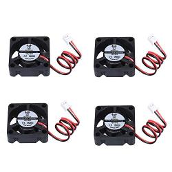 BIGTREETECH DIRCT Ball Bearing 3010 12V 2Pin 3CM 30mm 30x30x10mm Micro DC Mini Brushless Cooler Cooling Fan (4pcs)