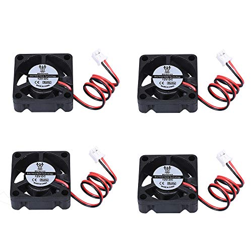 BIGTREETECH DIRCT Ball Bearing 3010 12V 2Pin 3CM 30mm 30x30x10mm Micro DC Mini Brushless Cooler Cooling Fan (4pcs)