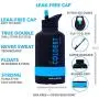 The Coldest Water Bottle - 64 oz Sports Wide Mouth Hot Cold, Modern Double Walled, Simple Thermo Mug, Hydro Metal Canteen Cold 36+ Hrs (Purple, 64 oz Wide Mouth) The Coldest Water Bottle - 64 oz Sports Wide Mouth Hot Cold, Modern Double Walled, Simple Thermo Mug, Hydro Metal Canteen Cold 36+ Hrs (Purple, 64 oz Wide Mouth)