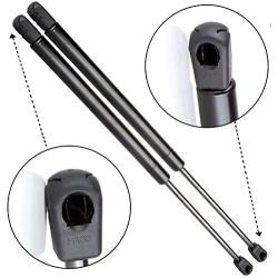 cciyu Qty(2) 4192 Lift Supports Struts Gas Springs Shocks Replacement fit for 2001 2002 2003 2004 2005 2006 Hyundai Santa Fe Rear Window Glass