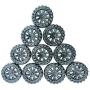 EUDAX 30mmx8mm Plastic Roll 2mm Dia Shaft Toys Wheel and 2mmx100mm STEM Shaft Round Rod Axles for DIY Toy RC Car Truck Boat Helicopter Model Part (Black, 100pcs) EUDAX 30mmx8mm Plastic Roll 2mm Dia Shaft Toys Wheel and 2mmx100mm STEM Shaft Round Rod Axles for DIY Toy RC Car Truck Boat Helicopter Model Part (Black, 100pcs)
