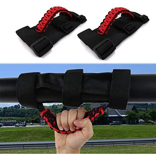 Roll Bar Grab Handles Grip Handle for Jeep Wrangler YJ TJ JK JL JLU JT Sports Sahara Gladiator Freedom Rubicon X & Unlimited 1987-2020 Roll Bar Grab Handles Grip Handle for Jeep Wrangler YJ TJ JK JL JLU JT Sports Sahara Gladiator Freedom Rubicon X & Unlimited 1987-2020