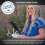Square Jellyfish Tablet Twist Tripod Mount | iPad Holder Tripod Mount | Use Your Tripod with This Mount to Hold All Tablets Up to 10 inches (Mount only)