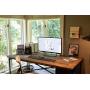 Wall35 Rivista File Holder Home Office Desk Organizer, Chicken Wire Mail Organizer and Magazine Holder, Metal, Black