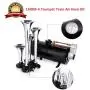 Voluker 12V 150db Air Horn, 4 Trumpet Loud Train Horns Kit Train Air Horn Kit with 120 PSI Compressor Train Horn for Trucks for Almost Any Vehicle Trucks Car SUV Jeep or SUV Voluker 12V 150db Air Horn, 4 Trumpet Loud Train Horns Kit Train Air Horn Kit with 120 PSI Compressor Train Horn for Trucks for Almost Any Vehicle Trucks Car SUV Jeep or SUV