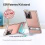 ESR Metal Kickstand Case Compatible with Samsung Galaxy Note 20 Ultra (6.9-Inch) [Vertical and Horizontal Stand] [Reinforced Drop Protection] – Clear