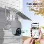 Ankway Solar Security Camera Outdoor with 18000mAh Rechargeable Battery, Wireless Security Camera System, 2.4G WiFi Cam 1080P FHD Color Night Vision, IP65, 2-Way Audio, Pan Tilt, PIR Motion Detection Ankway Solar Security Camera Outdoor with 18000mAh Rechargeable Battery, Wireless Security Camera System, 2.4G WiFi Cam 1080P FHD Color Night Vision, IP65, 2-Way Audio, Pan Tilt, PIR Motion Detection