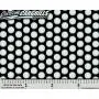 CCG 16''x48'' Small Perforated Grill Mesh Sheet - Gloss Black CCG 16''x48'' Small Perforated Grill Mesh Sheet - Gloss Black