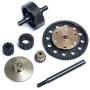 Heavy Duty Steel Metal Transmission Gear Set for 1/10 RC Car Axial SCX10 Gearbox