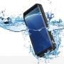 Tomplus Galaxy S8 Waterproof Case, [Slim Fit] Shockproof IP68 Certified Waterproof Dirtproof Snowproof Full-Body Rugged Case with Built-in Screen Protector Cove for Galaxy S8 (S8 Clear)