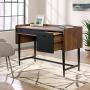 Sauder Harvey Park Desk, Grand Walnut finish