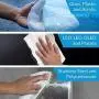 iCloth Extra Large Monitor and TV Screen Cleaner Pro-Grade Individually Wrapped Wet Wipes, 1 Wipe Cleans Several Flat Screen TVs and Monitors, 10 Wipes