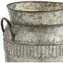 Amazon Brand – Stone & Beam Vintage Metal Milk Planter, 14.6''H, Galvanized