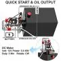 Mophorn 12V/DC Hydraulic Pump 15 Quart/ 3.9 Gallon Double Acting Metal Reservoir Hydraulic Pump Unit Remotely Controlled for Dump Trailer (15 Quart,Double Acting) Mophorn 12V/DC Hydraulic Pump 15 Quart/ 3.9 Gallon Double Acting Metal Reservoir Hydraulic Pump Unit Remotely Controlled for Dump Trailer (15 Quart,Double Acting)