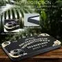 iProductsUS Black Bamboo Wood Phone Case Compatible with iPhone 11 (2019) and Screen Protector, Ouija Board Engraved in USA, Built-in Metal Plate, TPU Protective Shockproof Cover (6.1 inch) iProductsUS Black Bamboo Wood Phone Case Compatible with iPhone 11 (2019) and Screen Protector, Ouija Board Engraved in USA, Built-in Metal Plate, TPU Protective Shockproof Cover (6.1 inch)