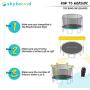 Replacement Trampoline Safety Net Enclosure - for 12ft 14ft 15ft Skywalker, Bounce Pro, AirZone, JumpZone, Walmart, and Many More - Breathable, Tear and Weather-Resistant