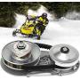 Mophorn Torque Converter 3/4 Inch Go Kart Clutch Set 10T #40 41 Chain and 12T #35 Torque Converter Kit TAV2 30-75 218353A Manco CVT Clutch Small Engine Drive Belt for 2HP-7HP (0.75'')