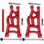 Front & Rear Aluminum Suspension Control A Arms w/Tie Bar for Traxxas 1/10 Slash 2WD Upgrade Parts 2555 3631 2532