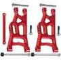 Front & Rear Aluminum Suspension Control A Arms w/Tie Bar for Traxxas 1/10 Slash 2WD Upgrade Parts 2555 3631 2532 Front & Rear Aluminum Suspension Control A Arms w/Tie Bar for Traxxas 1/10 Slash 2WD Upgrade Parts 2555 3631 2532
