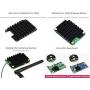Aluminum Alloy Heatsink Compatible with Raspberry Pi Compute Module 4 CM4 Motherboard CM4,Corrosion/Oxidation Resisting, Better Heat Dissipation