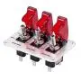 JIANFA Toggle Switch,Dc 12v Metal wire drawing face plate Car Toggle Switch with LED Indicator For For Racing Sport Competitive Car (RED) JIANFA Toggle Switch,Dc 12v Metal wire drawing face plate Car Toggle Switch with LED Indicator For For Racing Sport Competitive Car (RED)