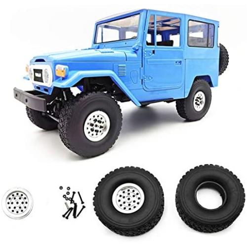 Freeby Compatible with WPL B36 MN90 Upgrade RC Car Spare Parts Metal Alloy Wheel Rim Hub