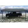 Arrow 20 x 20 29-Gauge Metal Carport with Steel Roof Panels, 20 x 20, Charcoal Arrow 20 x 20 29-Gauge Metal Carport with Steel Roof Panels, 20 x 20, Charcoal