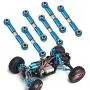 Bicaquu RC Car Link Rod, Steering Linkage Rod, Upgrade Parts Metal Universal RC Car for WLtoys 1/18 Model Car