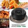 Air Fryer Lid for Instant Pot 6 Qt or 8 Qt Pressure Cooker - Crunch Lid - for Air Fryer Cooking - Extra Accessories are included - Fits for Electric Pressure Cooker and Metal Pot, 1000W, 120V