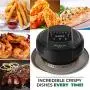 Air Fryer Lid for Instant Pot 6 Qt or 8 Qt Pressure Cooker - Crunch Lid - for Air Fryer Cooking - Extra Accessories are included - Fits for Electric Pressure Cooker and Metal Pot, 1000W, 120V