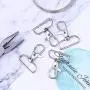 XINFANGXIU 60Pcs Buckles Metal Snap Hook Lobster Claw Clasp for Handmade Crafts DIY Accessories Lobster Clasps Swivel Trigger Clips snap Hooks 25mm XINFANGXIU 60Pcs Buckles Metal Snap Hook Lobster Claw Clasp for Handmade Crafts DIY Accessories Lobster Clasps Swivel Trigger Clips snap Hooks 25mm