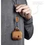 Leather Case for Airpods Pro Case with Leather Neck Lanyard Keychain, UTOPER Full Protective Portable Cover for Airpods Pro 3 Generation 2019 Shockproof Support Wireless Charging Case(Brown) Leather Case for Airpods Pro Case with Leather Neck Lanyard Keychain, UTOPER Full Protective Portable Cover for Airpods Pro 3 Generation 2019 Shockproof Support Wireless Charging Case(Brown)