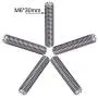 ExcelFu 5pcs 30MM Length Extruder 1.75MM Teflon Throat Tube and 5pcs 0.4MM Brass Extruder Nozzle and 5pcs Heater Blocks Hotend for MK8 Makerbot Anet A8 3D Printer (Bonus: 2pcs hex Key Wrenches) ExcelFu 5pcs 30MM Length Extruder 1.75MM Teflon Throat Tube and 5pcs 0.4MM Brass Extruder Nozzle and 5pcs Heater Blocks Hotend for MK8 Makerbot Anet A8 3D Printer (Bonus: 2pcs hex Key Wrenches)