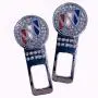 2 Pack Bling Car Seat Belt Clip with Glass Diamond Rhinestone Inlay, Universal Seat Belt Buckle Auto Metal for Daily Driving, drive satisfied alarm stopper silencer, gift for girlfriend 2 Pack Bling Car Seat Belt Clip with Glass Diamond Rhinestone Inlay, Universal Seat Belt Buckle Auto Metal for Daily Driving, drive satisfied alarm stopper silencer, gift for girlfriend