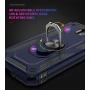 Galaxy J7 2018 Case,Samsung Galaxy J7 Aero/J7 Top/J7 Crown/J7 Aura/J7 Refine/J7 Star/J7 Eon Case,SUSAA 360 Degree Rotating Ring Holder Kickstand Case for Galaxy J7 2018 Navy Blue