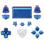 eXtremeRate D-pad R1 L1 R2 L2 Trigger Touchpad Action Home Share Options Buttons, Chameleon Purple Blue Full Set Buttons Repair Kits with Tools for Playstation 4 PS4 Slim PS4 Pro CUH-ZCT2 Controller eXtremeRate D-pad R1 L1 R2 L2 Trigger Touchpad Action Home Share Options Buttons, Chameleon Purple Blue Full Set Buttons Repair Kits with Tools for Playstation 4 PS4 Slim PS4 Pro CUH-ZCT2 Controller