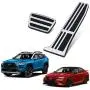 For Toyota Camry Rav4 Lexus ES300 ES350 LS5 Accessories 2018-2020 Aluminum Automatic Transmission Non-Slip Metal Rubber Brake Foot Car Gas Pedal Cover Set Kit 2pcs For Toyota Camry Rav4 Lexus ES300 ES350 LS5 Accessories 2018-2020 Aluminum Automatic Transmission Non-Slip Metal Rubber Brake Foot Car Gas Pedal Cover Set Kit 2pcs