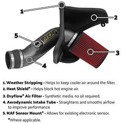 AEM 21-548P Polished Cold Air Intake System, Chrome