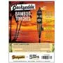 Bamboo Torches; Decorative Torches; Fiberglass Wicks; Extra-Large (16oz) Metal Canisters for Longer Lasting Burn; Stands 59'' Tall; Multiple Styles Available (Mocha and Tan, 6 Pack) Bamboo Torches; Decorative Torches; Fiberglass Wicks; Extra-Large (16oz) Metal Canisters for Longer Lasting Burn; Stands 59'' Tall; Multiple Styles Available (Mocha and Tan, 6 Pack)