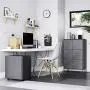 SONGMICS Metal Storage Cabinets with 6 Doors, Multipurpose Storage Locker, 3-Tier Office Cabinets, Max. Load Capacity 33 lb per Tier, Gray UOMC06GB SONGMICS Metal Storage Cabinets with 6 Doors, Multipurpose Storage Locker, 3-Tier Office Cabinets, Max. Load Capacity 33 lb per Tier, Gray UOMC06GB