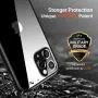TORRAS Diamonds Clear Compatible for iPhone 11 Pro Case, Slim Fit Thin Shockproof Hard PC Back & Soft TPU Bumper Cover Compatible for iPhone 11 Pro Cases, Matte Black