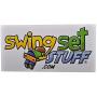 Swing Set Stuff 4'' x 3/8'' Nylon Bushing Swing Hanger (Pair) with SSS Logo Sticker