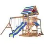 Beach Front All Cedar Wooden Swing Set Beach Front All Cedar Wooden Swing Set